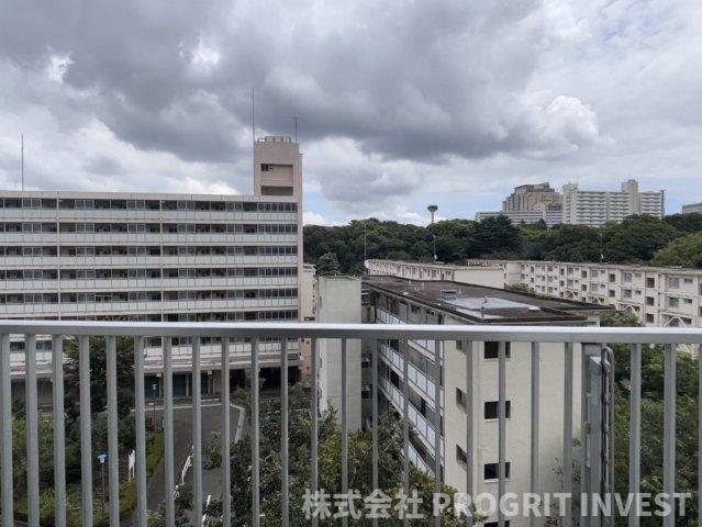 戸山ハイツ27号棟の展望