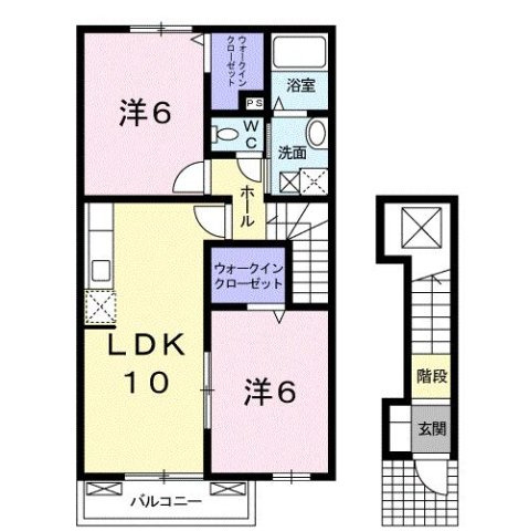 グローヴ・ガーデンⅡの間取り