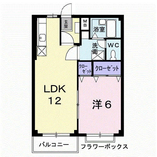 エルディム川善の間取り