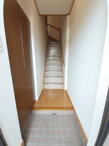 フルールＭ２の玄関