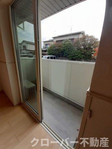 ウエストヴィレッジⅡのバルコニー