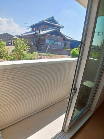 リバーサイド川島Ｂのバルコニー