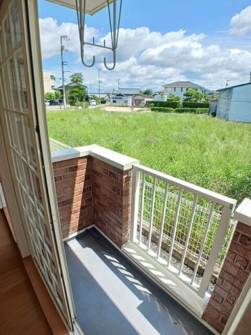 れいけん元山のバルコニー