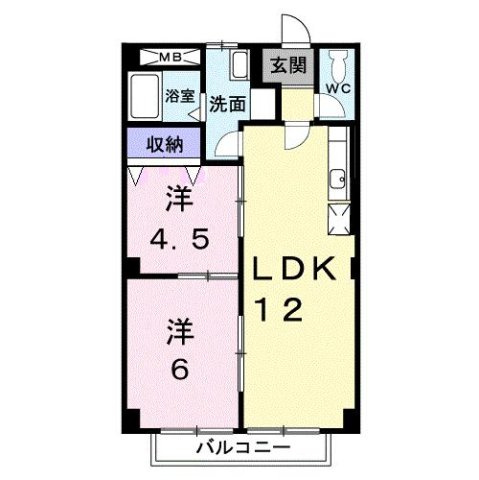 ドリーム新誠の間取り