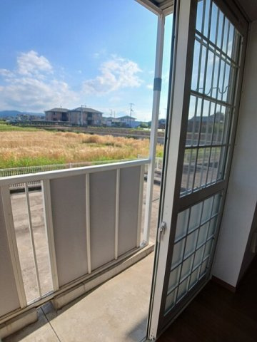 ヴィラ　なのはな　Ｃのバルコニー
