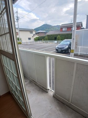 リーヴメゾン北館　Ｄのバルコニー