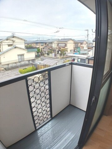 カーサ　木太のバルコニー