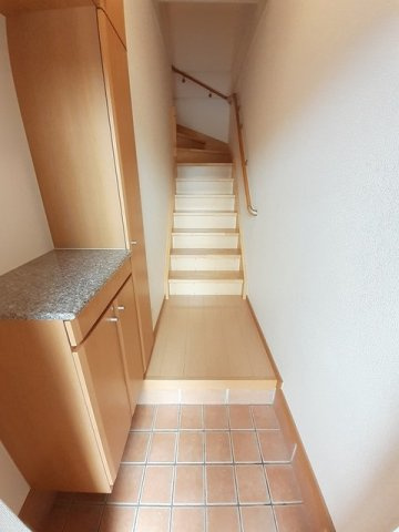 クリスタル　Ｃの玄関