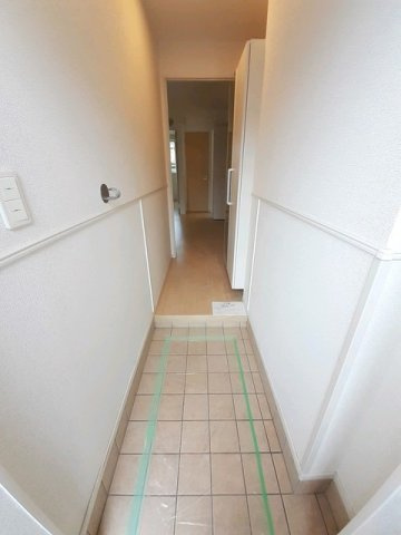 ウエストヴィレッジⅡの玄関