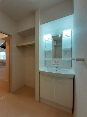 クラール春日Ｄの洗面所
