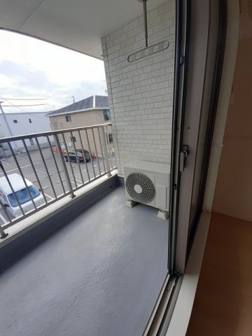 クラール春日Ｄのバルコニー