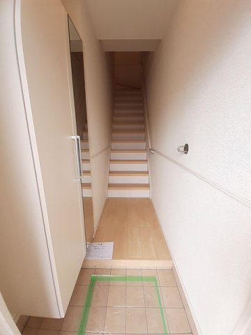 クラール春日Ｄの玄関