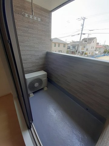 クラール観光町Ｃのバルコニー
