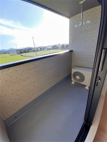 アリエッタＢのバルコニー