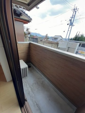 グレイスフル　Ⅲのバルコニー