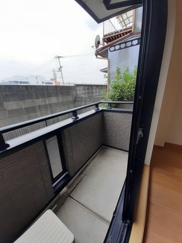 ミューズ松本Ⅷのバルコニー
