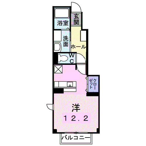 ミューズ松本Ⅷの間取り