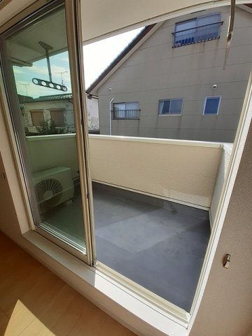 ルクア三条　Ａのバルコニー
