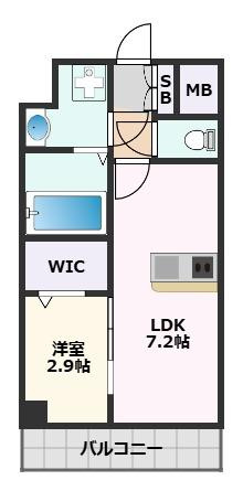 【間取り】 | ファーストフィオーレ吹田ウインズテラス