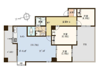 【間取り】 | 東峰マンション第二西公園