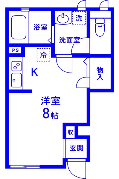 プレジール日進の間取り