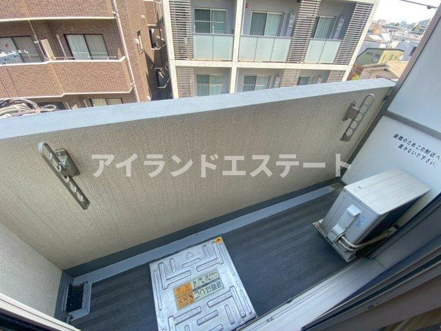 Opus Uno Sangenjaya　楽器演奏可　駅近　ネット無料のバルコニー