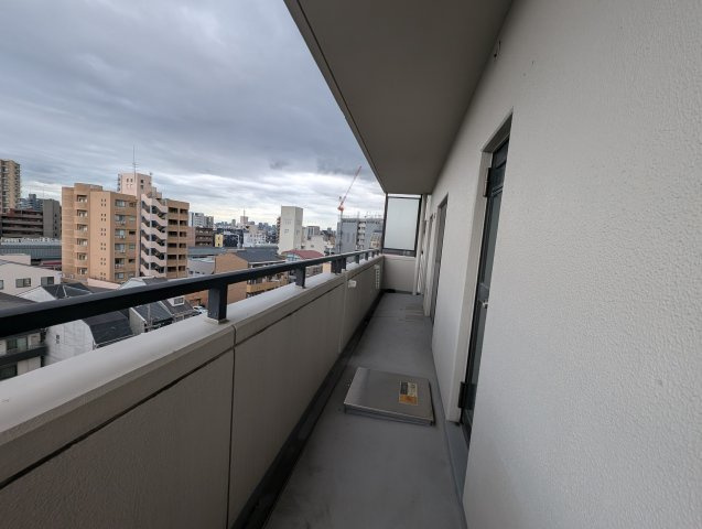 藤和シティホームズ上新庄駅前のバルコニー