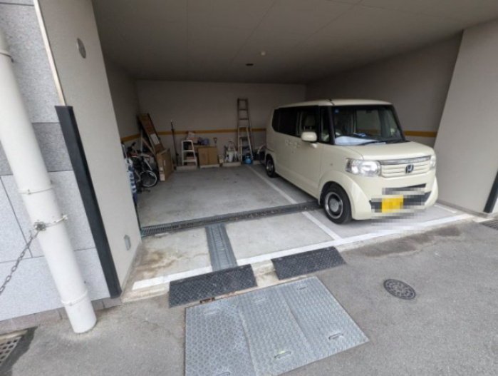 藤和シティホームズ上新庄駅前の駐車場