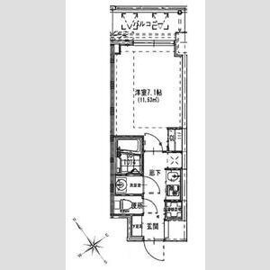 S-RESIDENCE都島の間取り