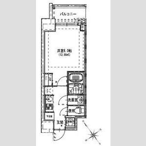 S-RESIDENCE都島の間取り