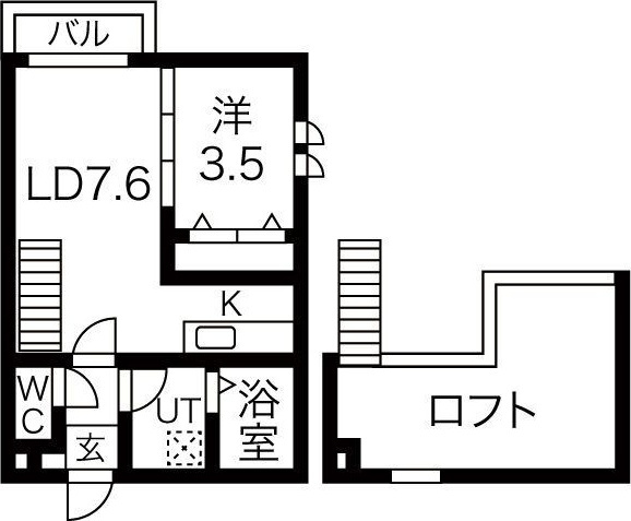 Creo六番町弐番館の間取り