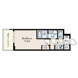S-RESIDENCE新大阪WESTの間取り