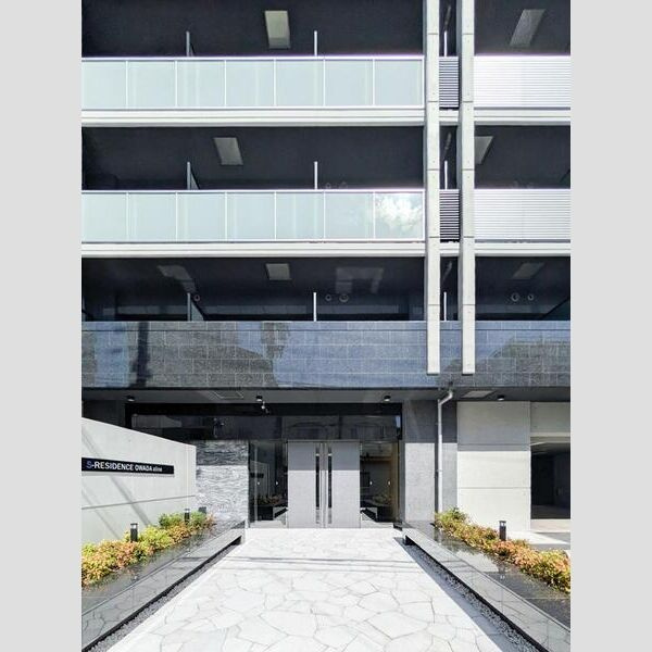 S-RESIDENCE大和田alineのエントランス
