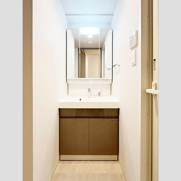 S-RESIDENCE阿波座bouncyの洗面所
