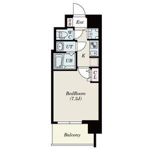 S-RESIDENCE新大阪Ridenteの間取り