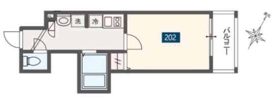 MELDIA二和向台の間取り