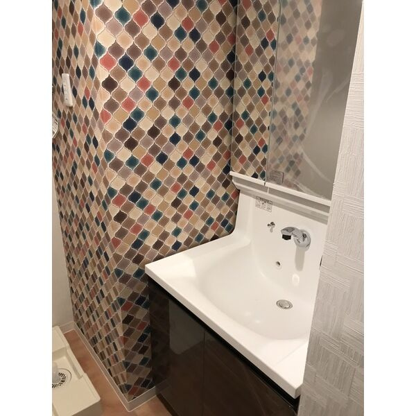 アクアプレイス上本町の洗面所