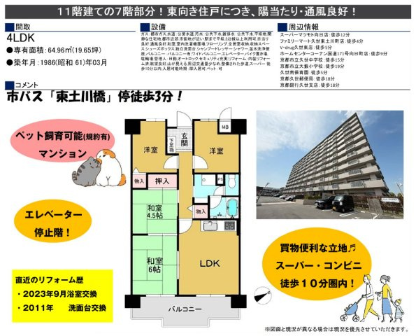 サンレスポアールの間取り