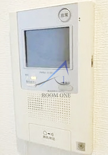 サンナッププラザのセキュリティ|モニター付きインターホンです。