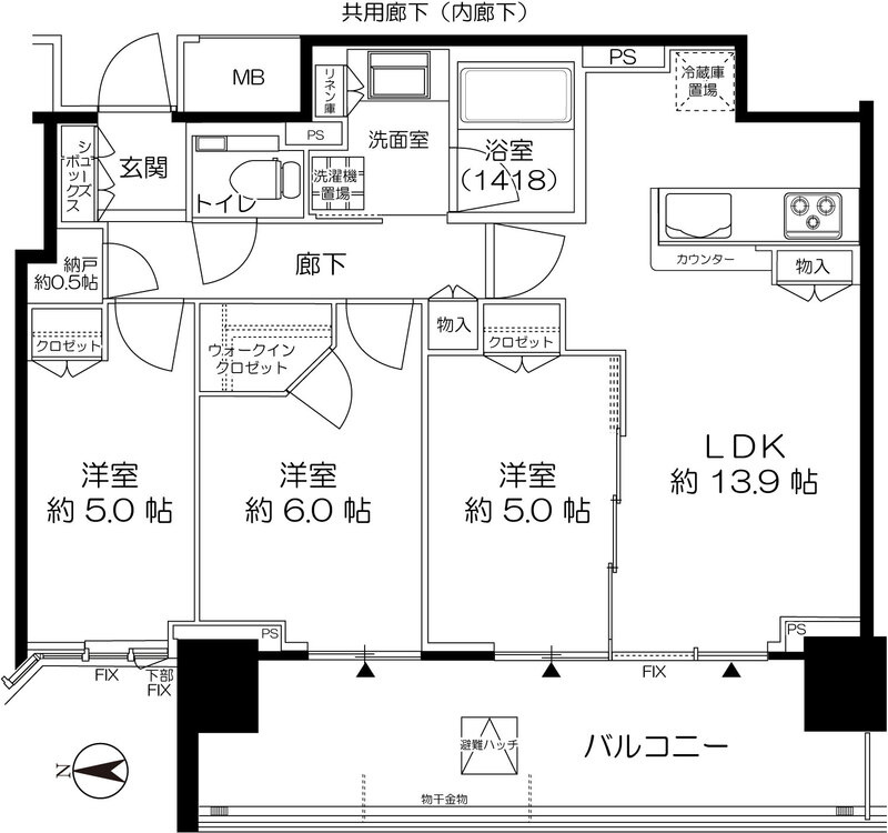 シティタワー東梅田パークフロント