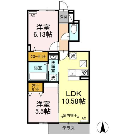 アヴァンティの間取り