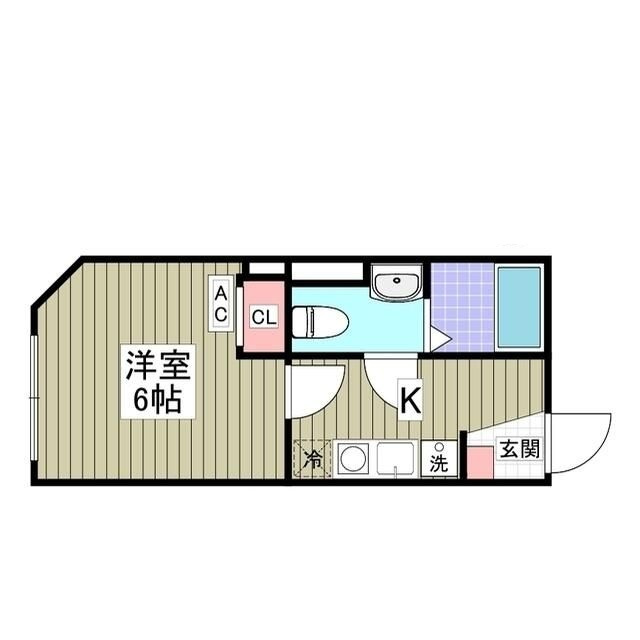 Ｋｅｎｓｉｎｇｔｏｎ　Ｈｏｕｓｅの間取り|間取りです。