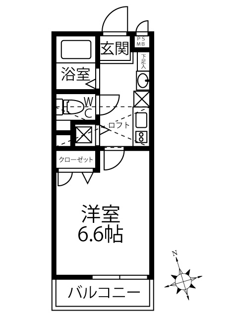 メゾン・フルーリの間取り