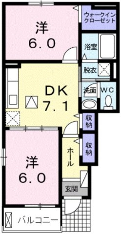 サンルミエールCの間取り