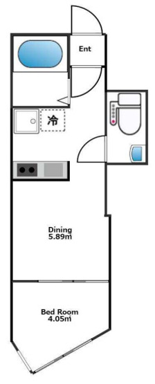 【間取り】 | アンベリール東高円寺