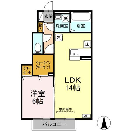 サンフォレストの間取り