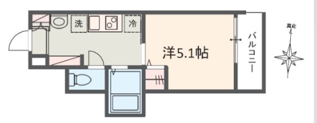 MELDIA秋山の間取り