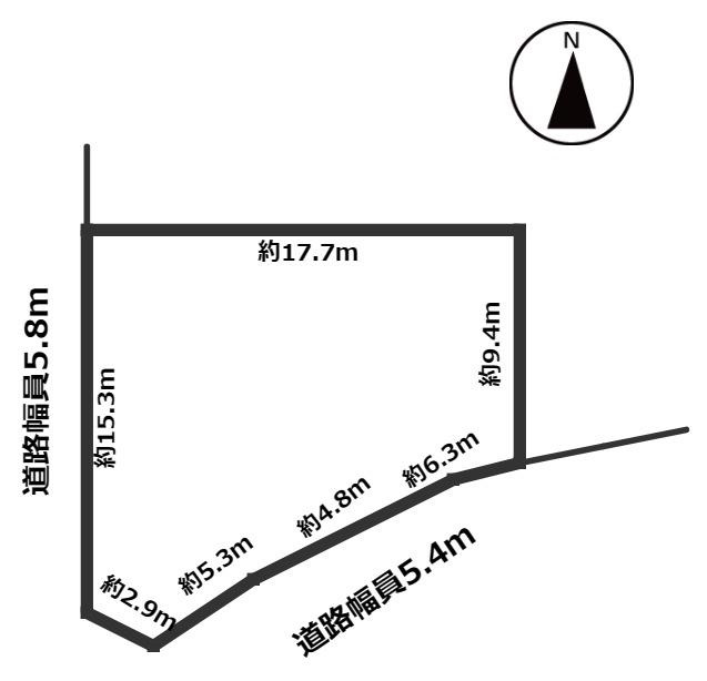 瑞浪市陶町｜名古屋市の戸建ならホームアップの土地図
