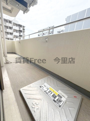 【バルコニー】 | ラフィーネ今里　仲介手数料無料