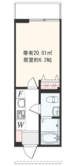 【間取り】 | アザーレ・キュリオス中野島 | 間取りです。